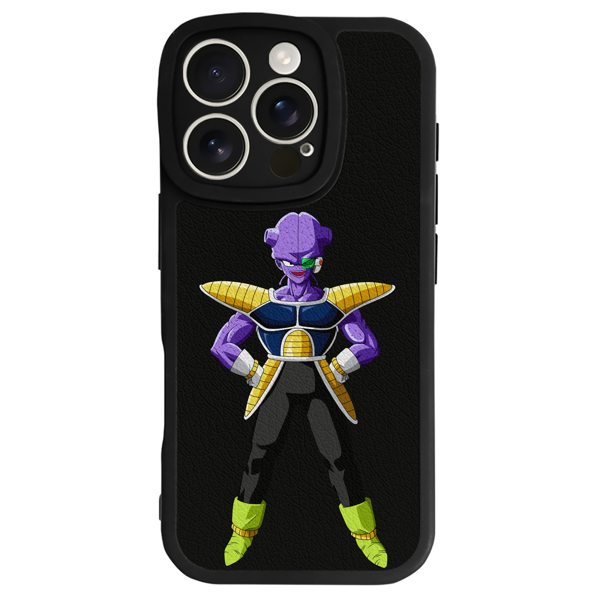 （画像用） ドラゴンボール DRAGON BALL 【iPhone 16シリーズ対応】シリコンスマホケース（レザー調） 材質：シリコン